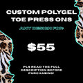 Custom 12pc Toe Nail Set