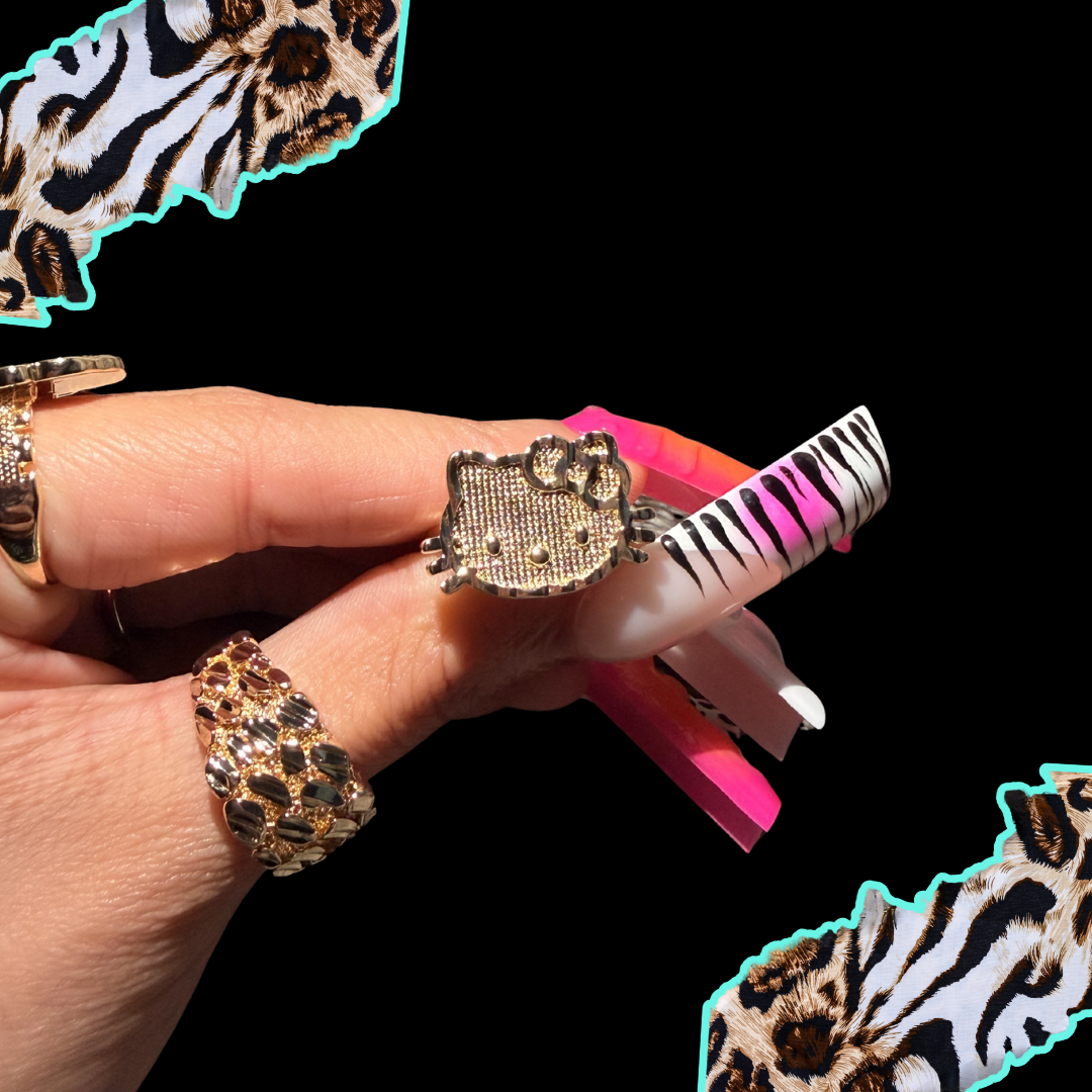 Kitty Face Ring