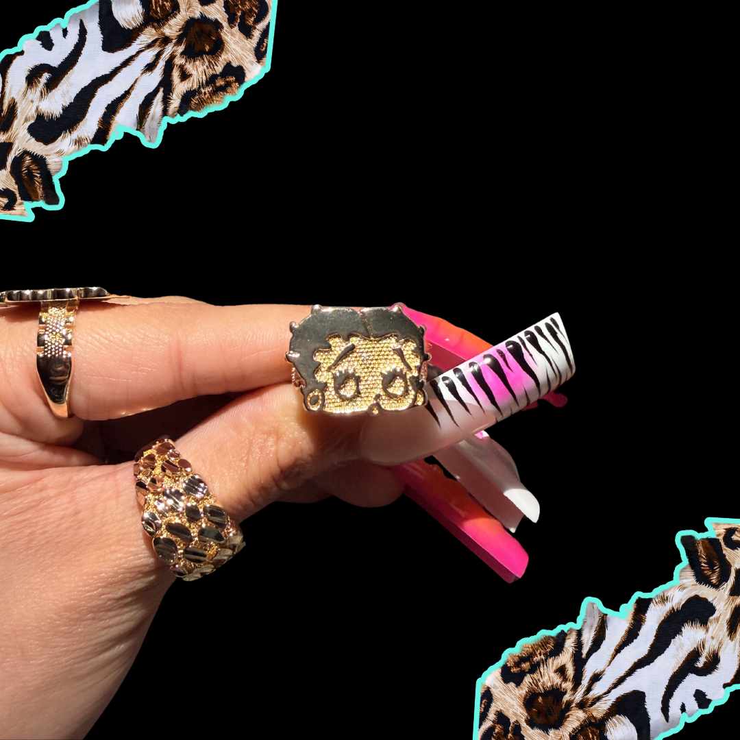 Betty Face Ring